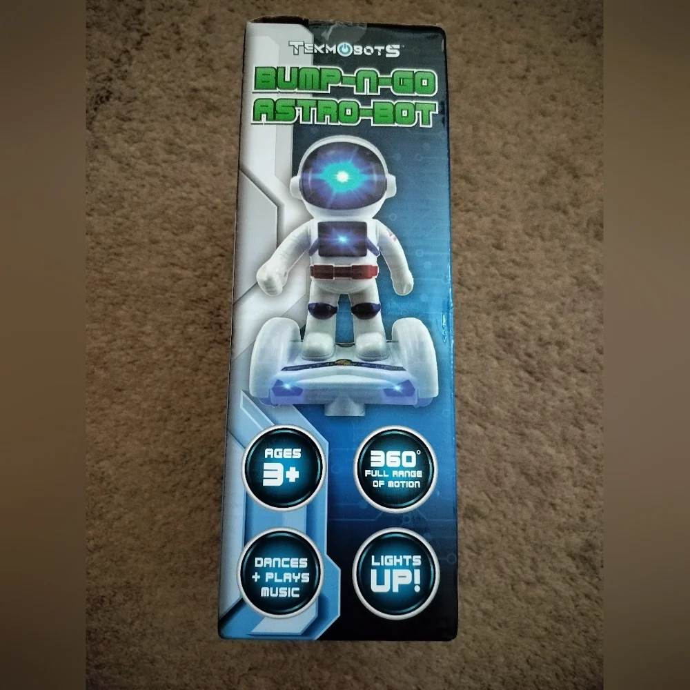 ❌SOLD❌Tekmobots Bump N Go Astrobot Musical Toy Kids NEW - Picture 3 of 3